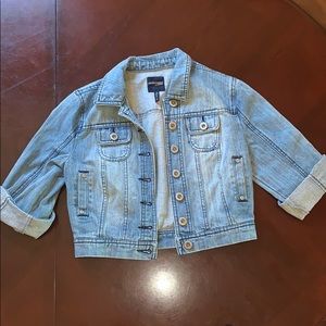Cropped Jean Jacket